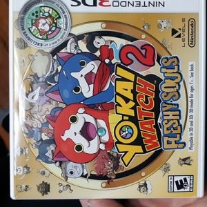 3DS game YoKai watch fleshy souls